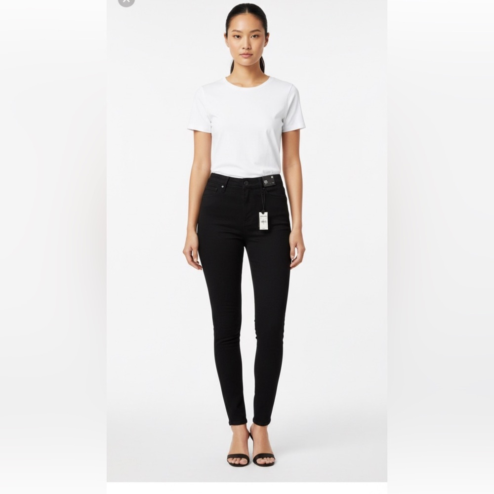 Express - Midrise Skinny Black Jeans Size 6 -NWT